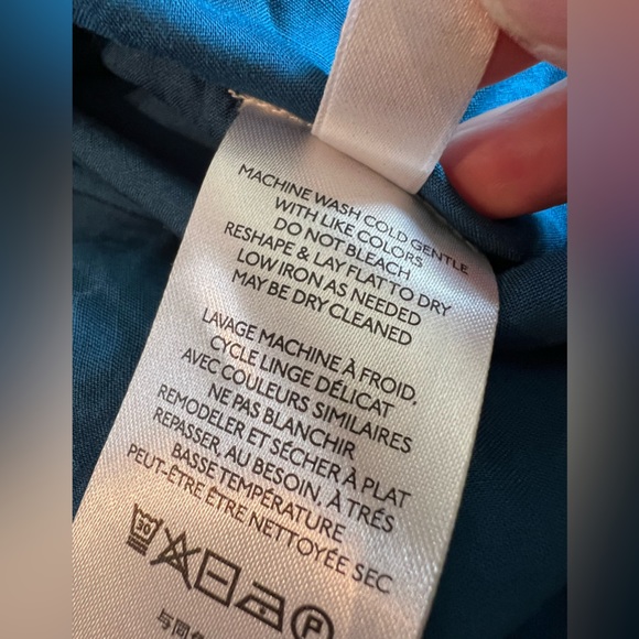 Anthropologie Sasha ruffled maxi dress💙🤍🩵 - Picture 8 of 13